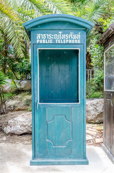 泰国公共电话亭高清摄影大图-千库网