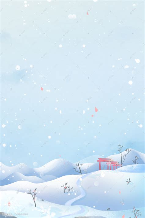 唯美冬季背景图片素材-正版创意图片401662156-摄图网