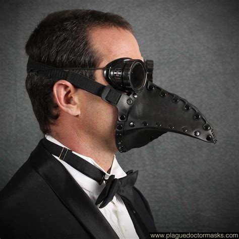 Plague Doctor Mask in PU Leather, Steampunk Style. Just $38.95!