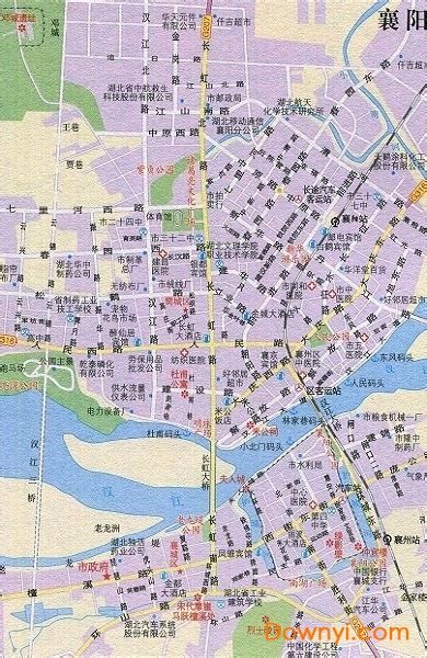 襄阳市交通地图高清版下载-襄阳市区交通图中文版下载免费版-当易网