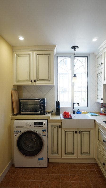 洗衣机的最佳摆放位置,洗衣机在厨房风水化解,如意摆放的最佳位置图_大山谷图库