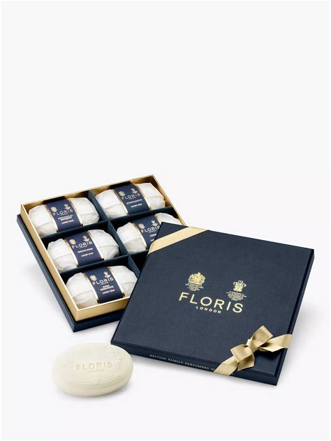Floris Luxury Soap Collection, 6 x 100g at John Lewis & Partners