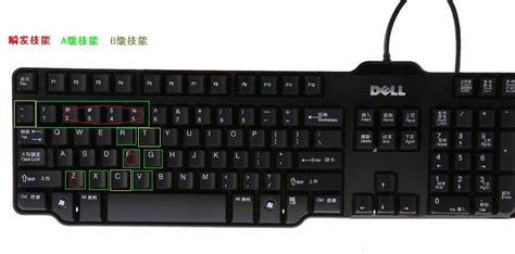 键盘按键位置高清图,键盘说明图,键盘按键功能介绍图_大山谷图库