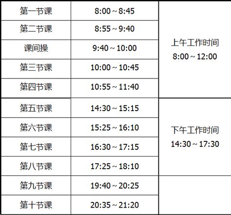 连云港高级中学2022-2023学年第一学期夏季作息时间表 - 教学常规 - 连云港高级中学
