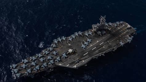 美国海军里根号航母打击群重回南中国海进行军演 - Pars Today