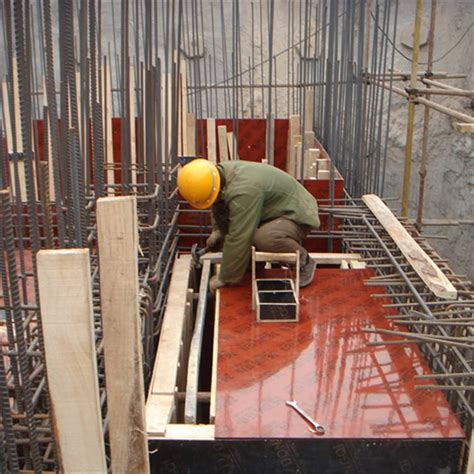 竹模板清水混凝土的应用是这样的-陕西瑞盾建筑工程有限公司