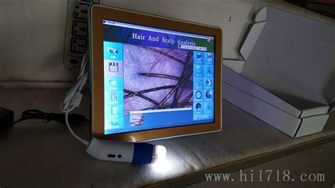 10寸头皮检测仪器脱发毛囊高清分析仪美容院皮肤毛发测试仪大屏幕-阿里巴巴
