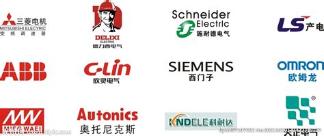 电气品牌logo 标志 设计图__广告设计_广告设计_设计图库_昵图网nipic.com