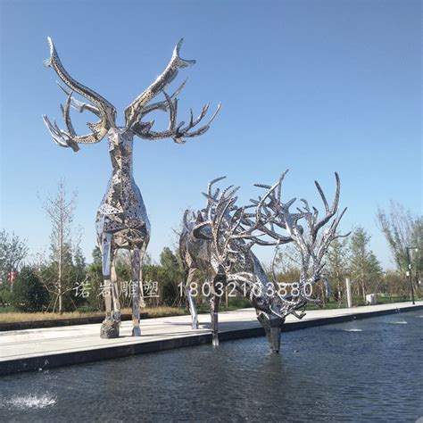 厂家直销不锈钢景观雕塑 大型城市广场园林景观 创意抽象金属雕塑-阿里巴巴