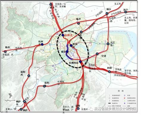 重磅！运河新城设计出炉，规划北环快线、地铁、高铁、机场、跨运河通道..._杭州