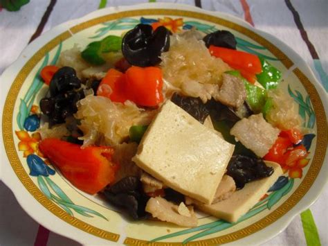 【榨菜蒸玉子豆腐的做法步骤图，怎么做好吃】偏离.于墨尔本._下厨房