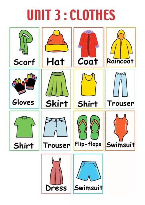 服装类用英语怎么说 ,服装类的英语单词 - 英语复习网