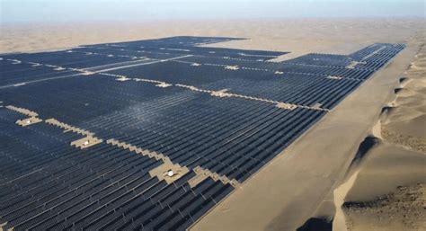 武威市凉州区杭泰新能源开发有限公司20万千瓦光伏治沙项目 - 全球案例 - 通威太阳能