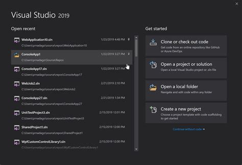 Visual Studio 2019_Visual Studio 2019软件截图-ZOL软件下载