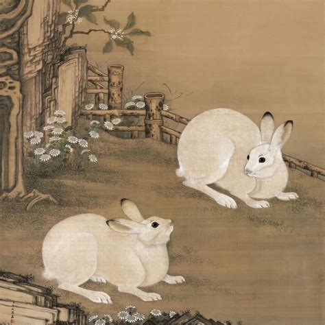 古画里，那只传说中的兔子……|桂花月兔图|蟾宫玉兔图_新浪新闻