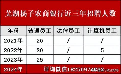 2024芜湖扬子农商行社会招聘备考指南 - 安徽人才网