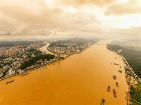 紧急！近10年最猛西江洪水即将杀到，中山有渡口已被洪水围困