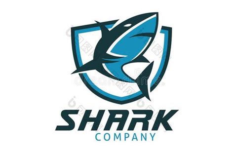 吉祥物鲨鱼电子的运动游戏标识设计-包图企业站