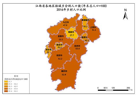 2021江西各设区市人口数据（第七次人口普查）- 本地宝