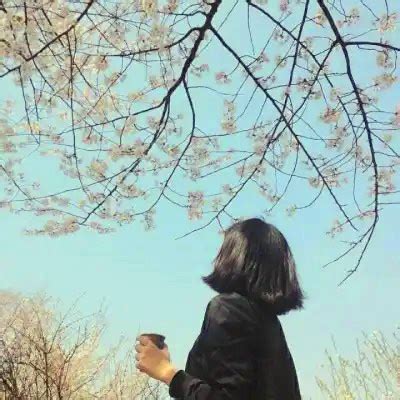 非主流后背头像女生头像