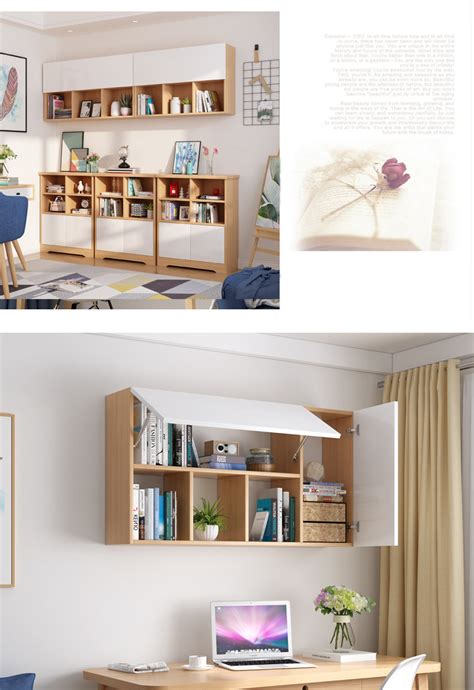 墙上置物架书架挂墙壁柜创意墙壁挂式吊柜书柜房间墙面收纳柜实木-阿里巴巴