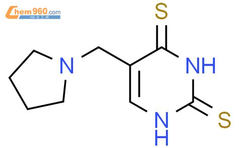 194982-76-8,5-(pyrrolidin-1-ylmethyl)-1H-pyrimidine-2,4-dithione化学式、结构式 ...