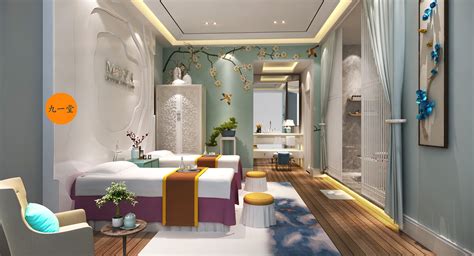 奢华享受 国际范儿中式时尚水疗SPA会所设计-设计风尚-上海勃朗空间设计公司