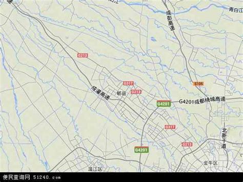 郫县地图 - 郫县卫星地图 - 郫县高清航拍地图 - 便民查询网地图