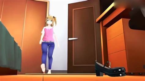 VR模拟游戏，自己竟然被少女穿进了鞋子里！