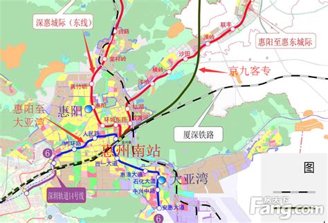 2019惠州高铁规划 未来或建成5条高铁2条城际 - 深圳本地宝