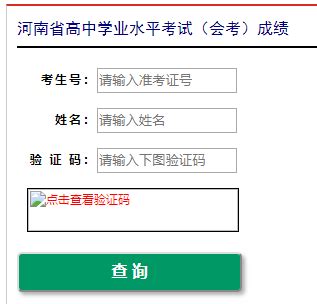 2022年河南濮阳高中学业水平考试（会考）成绩查询入口-爱学网