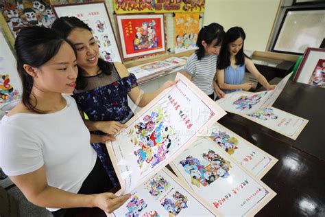 重庆梁平：年画娃娃倡导“厉行节约 反对浪费”-人民图片网