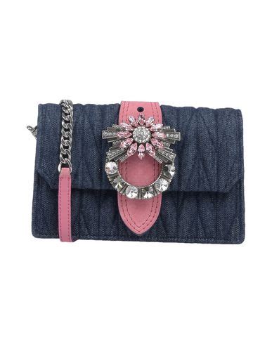 Miu Miu Handbag In Dark Blue | ModeSens