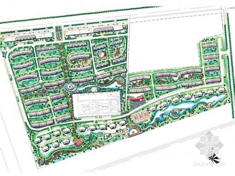 [青岛]枫林绿洲住宅区景观规划设计方案-居住区景观-筑龙园林景观论坛