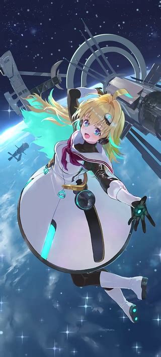 壁纸:太空少女图片