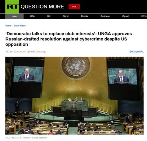 联合国通过俄罗斯这份决议草案，美国和盟友急了__凤凰网