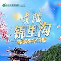黄陂锦里沟旅游海报PSD广告设计素材海报模板免费下载-享设计