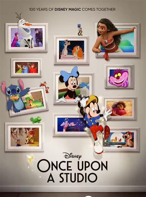 迪士尼庆祝成立100周年动画短片《Once Upon A Studio》|迪士尼|动画短片|大家族_新浪新闻