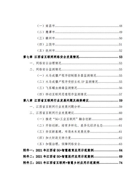 江西省互联网行业发展报告(2021年).pdf | 先导研报