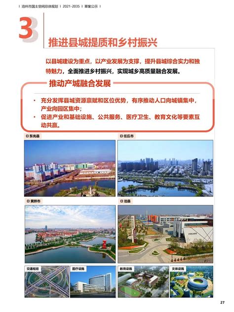 沧州市自然资源和规划局关于《沧州市国土空间总体规划（2021-2035年）》（公示稿）公示的公告