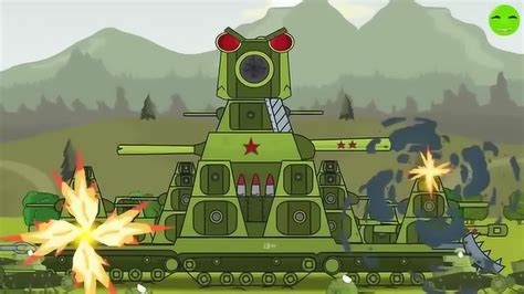 坦克动画：KV6的复仇大战虎式坦克、虎王坦克、狮式重坦VK7201