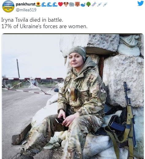 乌克兰著名演员、国民女兵阵亡