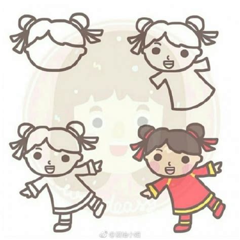 师讯网推荐——儿童简笔画5款可爱小动物简单画法图解