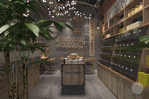 COLOBABA 混合茶饮店设计|空间|室内设计|TAO空间设计 - 原创作品 - 站酷 (ZCOOL)