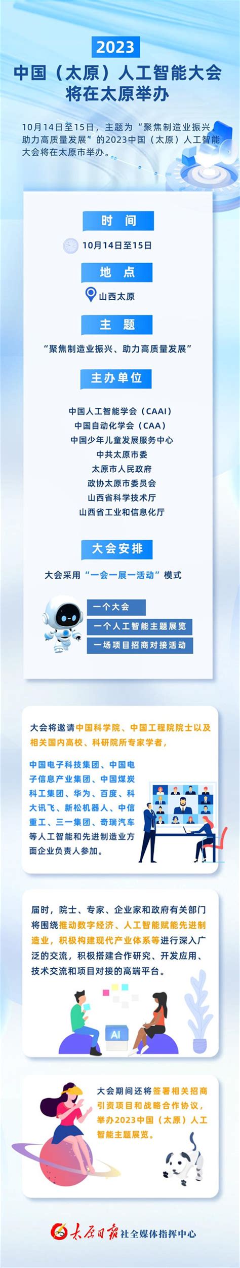 2023中国（太原）人工智能大会即将开幕！一图了解→-太原新闻网-太原日报社