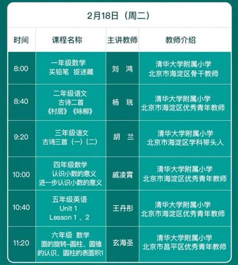 2020年中国教育电视台同上一堂课直播课程表- 苏州本地宝