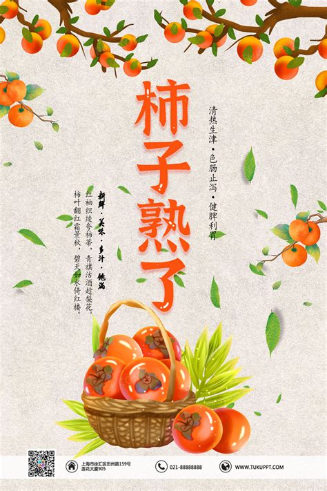 柿子宣传海报设计图片_海报_编号11119553_红动中国