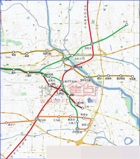 m104地铁线路图,通州m104线的路线图,m104号线_大山谷图库