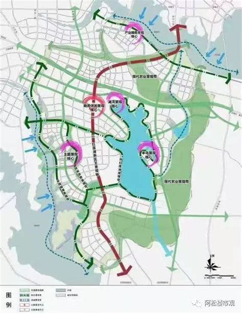 鄂州红莲湖2020规划图,鄂州红莲湖的未来规划,武汉地铁30号线线路图(第8页)_大山谷图库