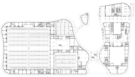1张小型建筑设计公司办公空间平面布置图_土木在线
